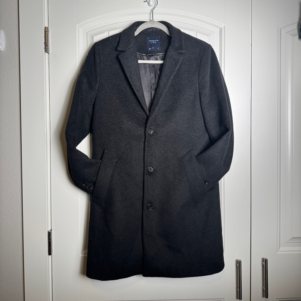 Abercrombie Wool Blend overcoat